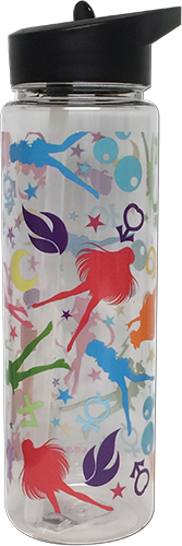 Sailor Moon R - Sailor Inners & Luna Tritan Water Bottle, an officially licensed product in our Sailor Moon Mugs & Tumblers department.