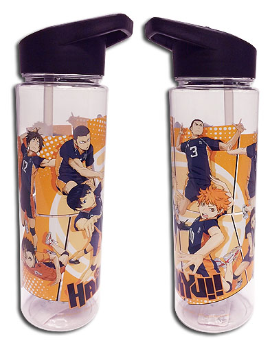 Haikyu!! - Group Tritan Water Bottle, an officially licensed product in our Haikyu!! Mugs & Tumblers department.