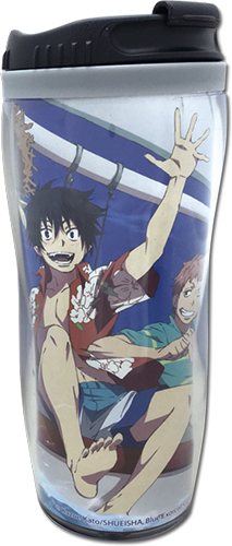 Blue Exorcist - Group In Ship Tumbler, an officially licensed product in our Blue Exorcist Mugs & Tumblers department.