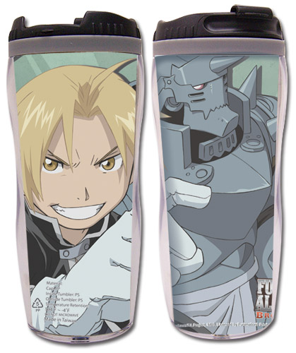 Fullmetal Alchemist Brotherhood - Group Tumbler, an officially licensed product in our Fullmetal Alchemist Mugs & Tumblers department.