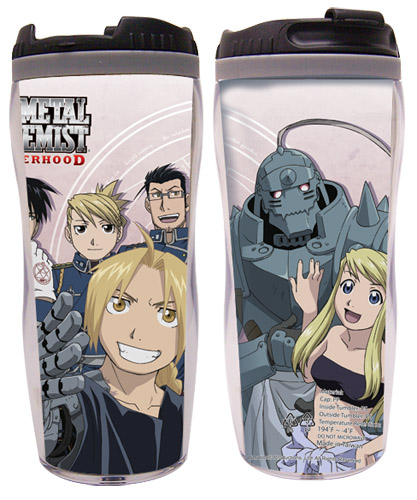 Fullmetal Alchemist Brotherhood - Mother Alchemy & Group Tumbler, an officially licensed product in our Fullmetal Alchemist Mugs & Tumblers department.