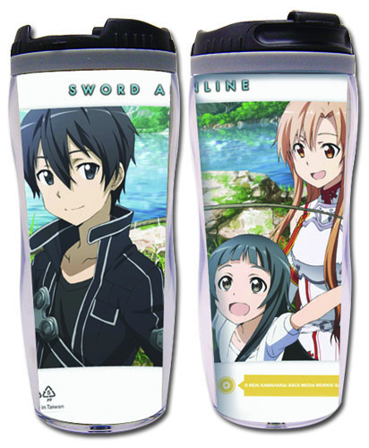Sword Art Online - Group #3 Tumbler, an officially licensed product in our Sword Art Online Mugs & Tumblers department.