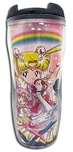 Sailor Moon Supers - Group #2 Tumbler, an officially licensed product in our Sailor Moon Mugs & Tumblers department.