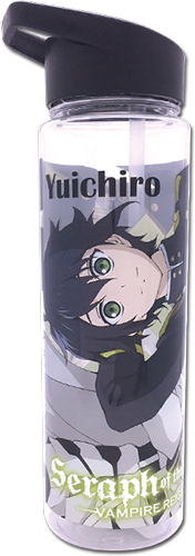 Seraph Of The End - Group Tritan Water Bottle, an officially licensed product in our Seraph Of The End Mugs & Tumblers department.