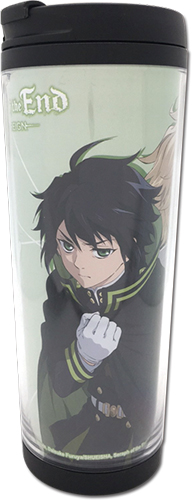 Seraph Of The End - Yuchiro & Mikaela Tumbler, an officially licensed product in our Seraph Of The End Mugs & Tumblers department.