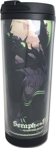 Seraph Of The End - Shinoa Squad Tumbler, an officially licensed product in our Seraph Of The End Mugs & Tumblers department.
