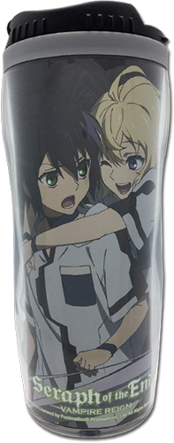 Seraph Of The End - Ferid, Yuichiro & Mikaela Tumbler, an officially licensed product in our Seraph Of The End Mugs & Tumblers department.