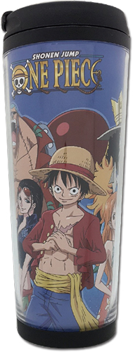 One Piece - Group In Sky Tumbler, an officially licensed product in our One Piece Mugs & Tumblers department.