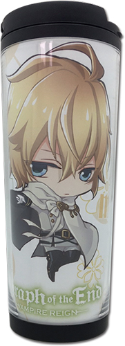 Seraph Of The End - Mikaela Tumbler, an officially licensed product in our Seraph Of The End Mugs & Tumblers department.