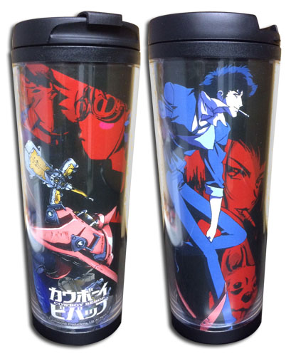 Cowboy Bebop - Group Tumbler, an officially licensed product in our Cowboy Bebop Mugs & Tumblers department.