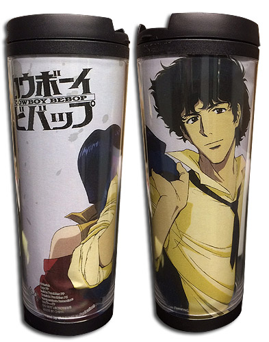 Cowboy Bebop - Spike & Faye Tumbler, an officially licensed product in our Cowboy Bebop Mugs & Tumblers department.