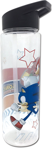 Sonic The Hedgehog - Group Run Tritan Water Bottle, an officially licensed product in our Sonic Mugs & Tumblers department.