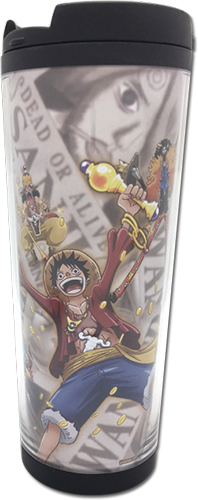 One Piece - Group 001 Tumbler, an officially licensed product in our One Piece Mugs & Tumblers department.