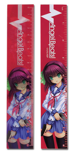 Angel Beats - Yuri Lenticular Ruler (5 Pcs/Pack), an officially licensed product in our Angel Beats Stationery department.