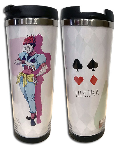 Hunter X Hunter - Hisoka Full-Length Art Tumbler, an officially licensed product in our Hunter X Hunter Mugs & Tumblers department.