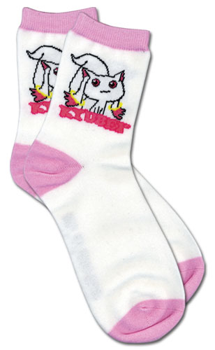 Madoka Magica - Kyubey Socks, an officially licensed product in our Madoka Magica Costumes & Accessories department.