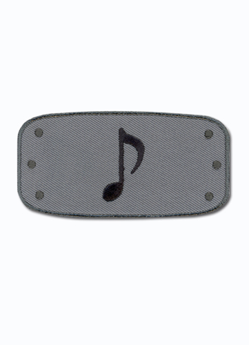 Naruto Sound Village Logo Patch, an officially licensed product in our Naruto Patches department.