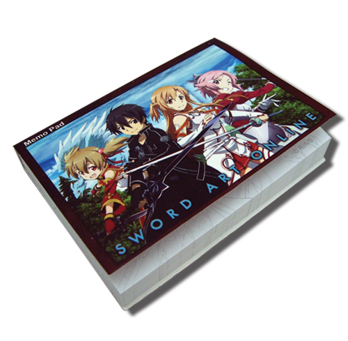 Sword Art Online Group Memo Pad, an officially licensed product in our Sword Art Online Stationery department.