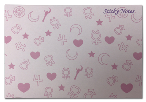 Sailor Moon - Pattern Sticky Notes, an officially licensed product in our Sailor Moon Stationery department.
