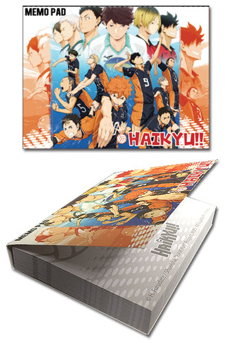 Haikyu!! - Group 2 Memo Pad, an officially licensed product in our Haikyu!! Stationery department.