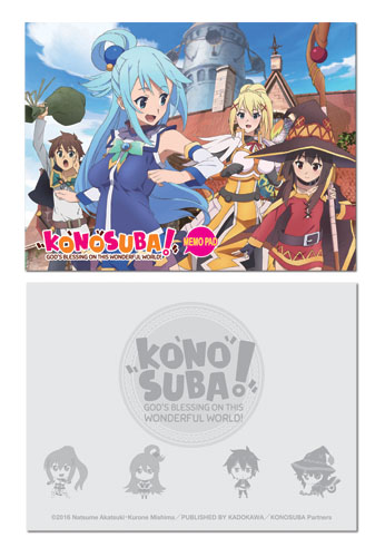 Konosuba - Group Memo Pad, an officially licensed product in our Konosuba Stationery department.