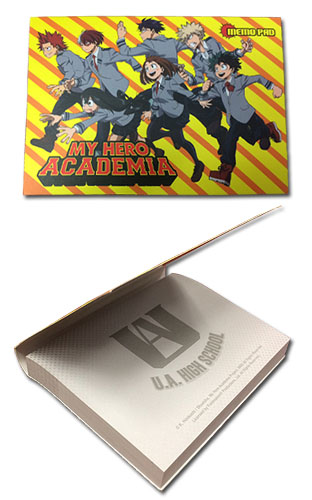 My Hero Academia - Group Memo Pad, an officially licensed product in our My Hero Academia Stationery department.
