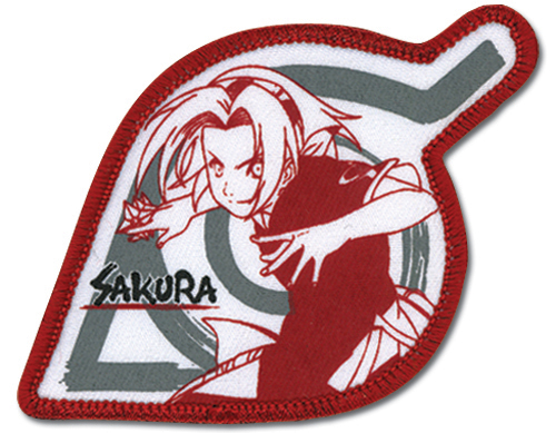 Naruto Sakura Leaf Village Patch, an officially licensed product in our Naruto Patches department.