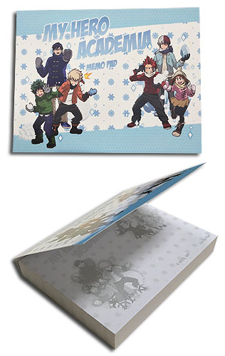 My Hero Academia - Snowball Fight Memo Pad, an officially licensed product in our My Hero Academia Stationery department.