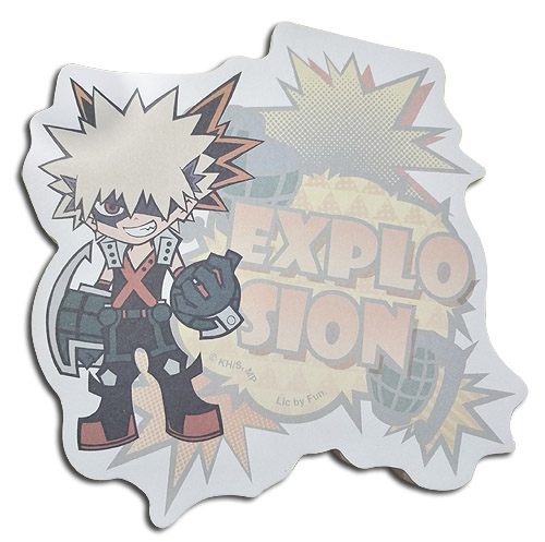 My Hero Academia - Sd Kacchan Die-Cut Memo Pad, an officially licensed product in our My Hero Academia Stationery department.