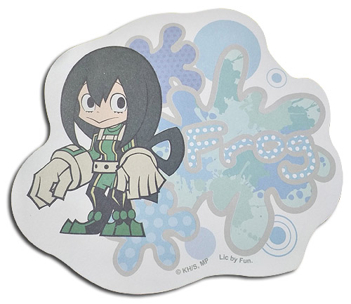 My Hero Academia - Sd Froppy Die-Cut Memo Pad, an officially licensed product in our My Hero Academia Stationery department.