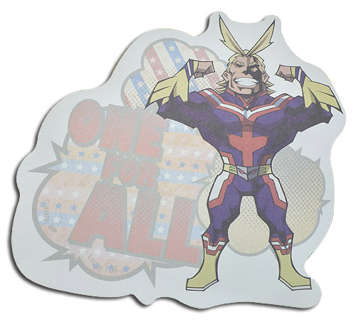 My Hero Academia - All Might Die-Cut Memo Pad, an officially licensed product in our My Hero Academia Stationery department.