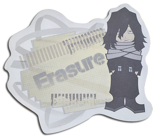 My Hero Academia - Sd Eraser Head Die-Cut Memo Pad, an officially licensed product in our My Hero Academia Stationery department.