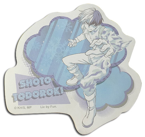 My Hero Academia - Shoto Todoroki Die-Cut Memo Pad, an officially licensed product in our My Hero Academia Stationery department.