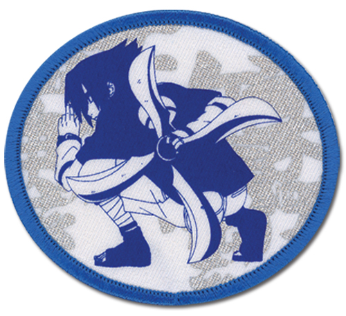 Naruto Sasuke Fighting Stand Patch, an officially licensed product in our Naruto Patches department.