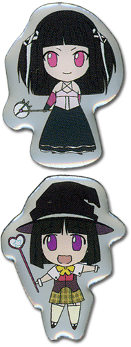 Rosario Vampire Yukari And Rubi Pinset, an officially licensed product in our Rosario Vampire Pins & Badges department.