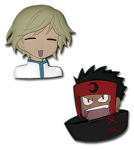 Tsubasa Fai Kurogane Pvc Pin Set, an officially licensed product in our Tsubasa Pins & Badges department.