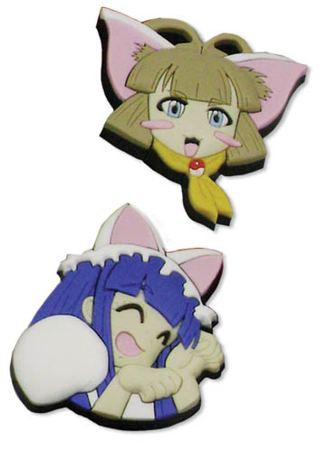 Moon Phase Hazuki & Haiji Pvc Pin Set, an officially licensed product in our Moon Phase Pins & Badges department.
