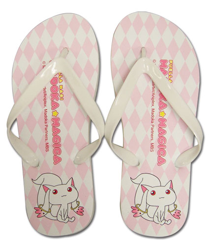 Madoka Magica Kyubey Girl's Sandals, an officially licensed product in our Madoka Magica Sandals department.