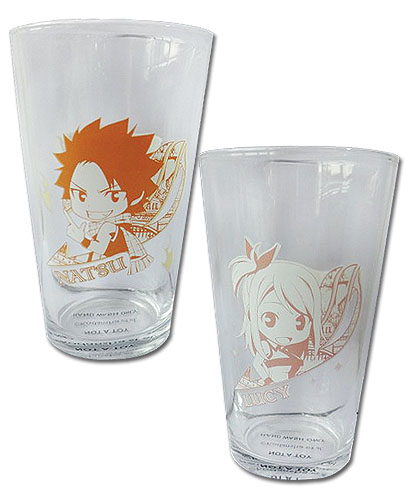 Fairy Tail - Set 1 Waterglass, an officially licensed product in our Fairy Tail Mugs & Tumblers department.