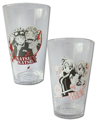 Fairy Tail - Set 3 Waterglass, an officially licensed product in our Fairy Tail Mugs & Tumblers department.