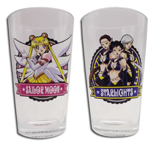 Sailor Moon Stars - Drinking Glass Set 1, an officially licensed product in our Sailor Moon Mugs & Tumblers department.