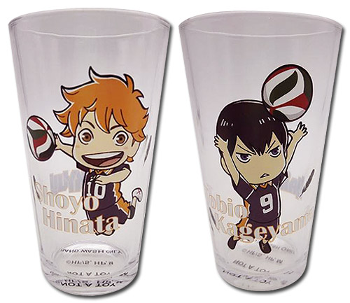 Haikyu!! - Set 1 Waterglass, an officially licensed product in our Haikyu!! Mugs & Tumblers department.