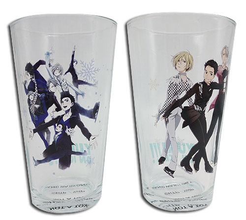 Yuri On Ice!!! - Set 1 Waterglass, an officially licensed product in our Yuri!!! On Ice Mugs & Tumblers department.