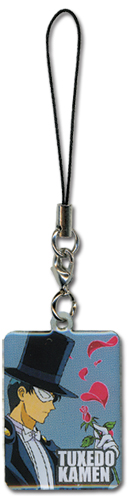 Sailormoon Tuxedo Kamen Cellphone Charm, an officially licensed product in our Sailor Moon Costumes & Accessories department.