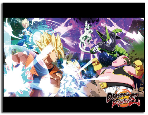 Dragon Ball Fighterz - Key Art Sublimation Throw Blanket, an officially licensed product in our Dragon Ball Fighter Z Blankets & Linen department.