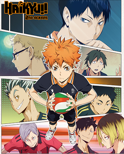 Haikyu!! S2 - Keyart #2 Sublimation Throw Blanket, an officially licensed product in our Haikyu!! Blankets & Linen department.