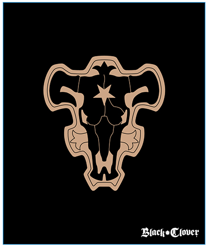 Black Clover - The Black Bulls Cloak Throw Blanket, an officially licensed product in our Black Clover Blankets & Linen department.