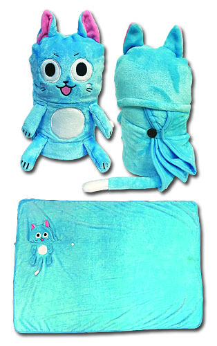 Fairy Tail - S7 Happy Throw Blanket, an officially licensed product in our Fairy Tail Blankets & Linen department.