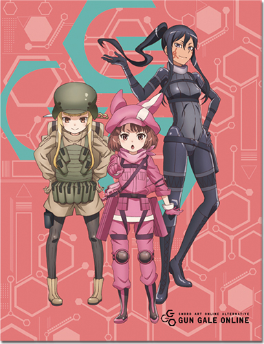 Sword Art Online Alt: Ggo - Group 1 Sublimation Throw Blanket, an officially licensed product in our Sword Art Online Blankets & Linen department.