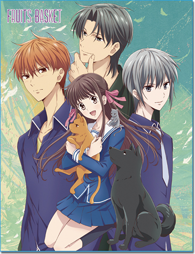 Fruits Basket 2019 - Key Art Sublimation Throw Blanket, an officially licensed product in our Fruits Basket Blankets & Linen department.